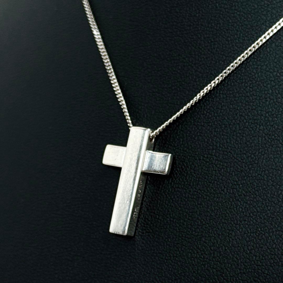 GUCCI グッチ クロスペンダント ネックレス SV925 イタリア 箱付