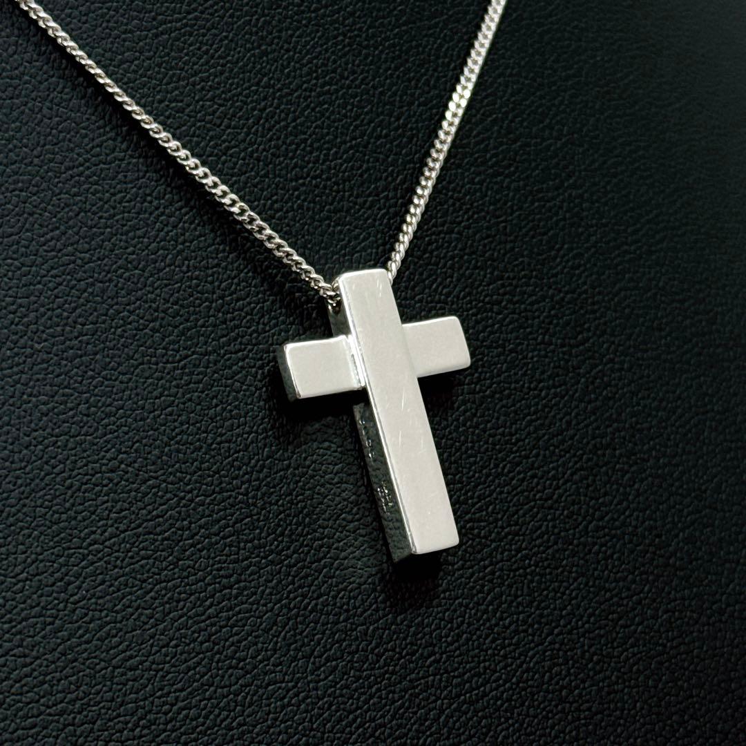 GUCCI グッチ クロスペンダント ネックレス SV925 イタリア 箱付