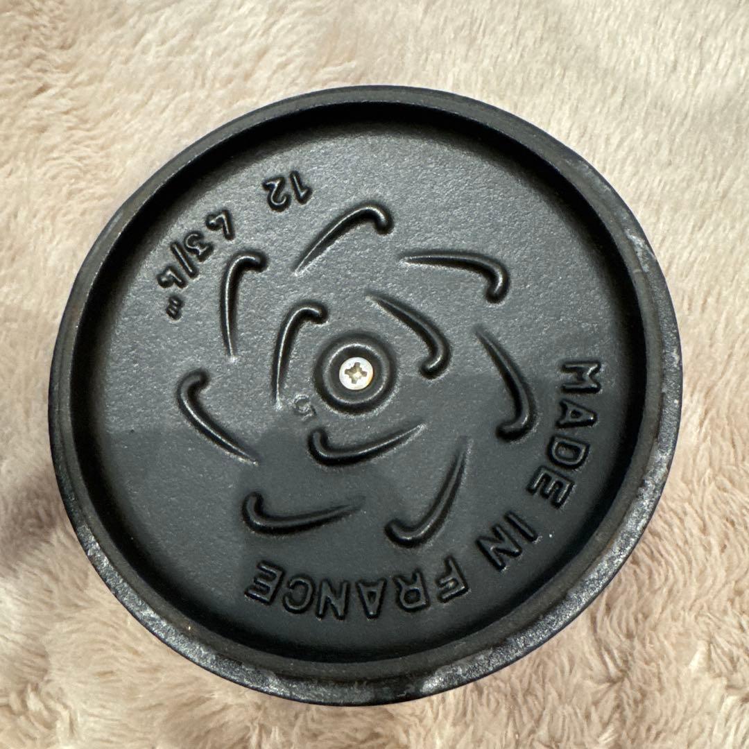 STAUB 両手鍋 グレー 12インチ