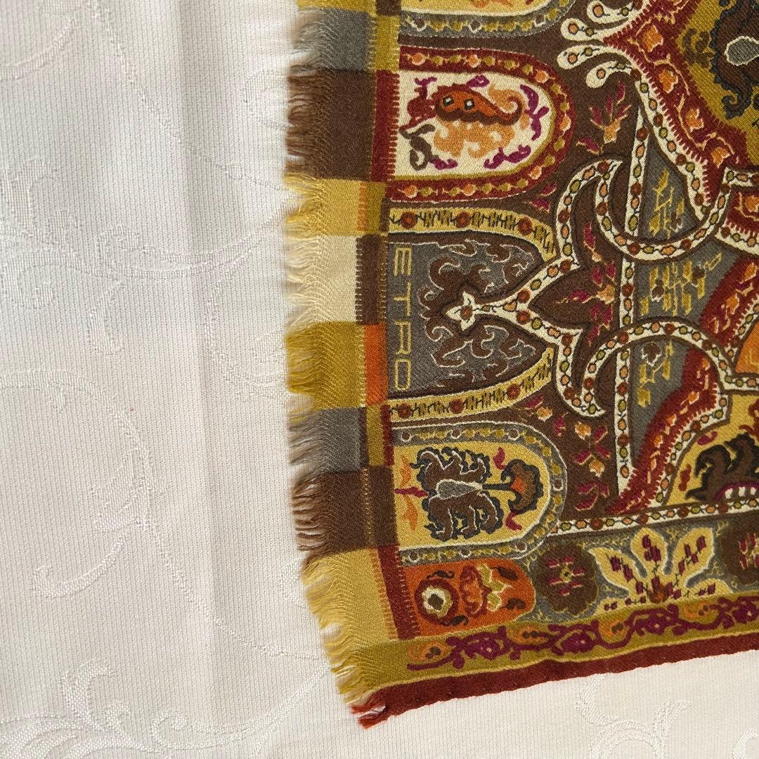ETRO エトロ　ペイズリー柄 ロングストール