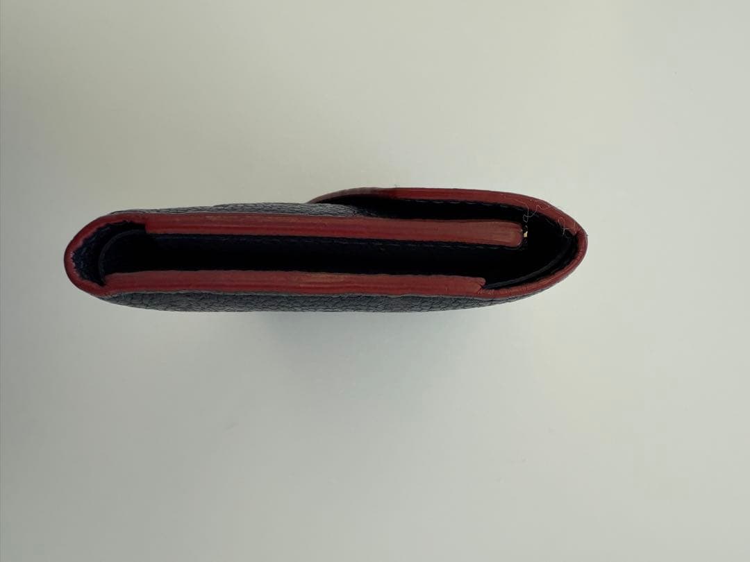 Louis Vuitton ネイビー三つ折り財布