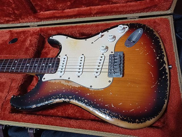 ★Custom HardRelic Sunburst Stratocaster★