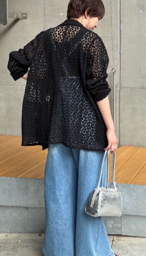 LOUNGEDRESS 20周年限定　フラワーレースジャケット