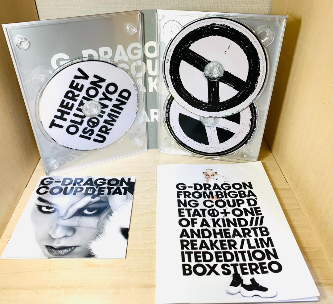 G-DRAGON COUP D’ETAT 初回盤 2CD+DVD+タオル+ブック