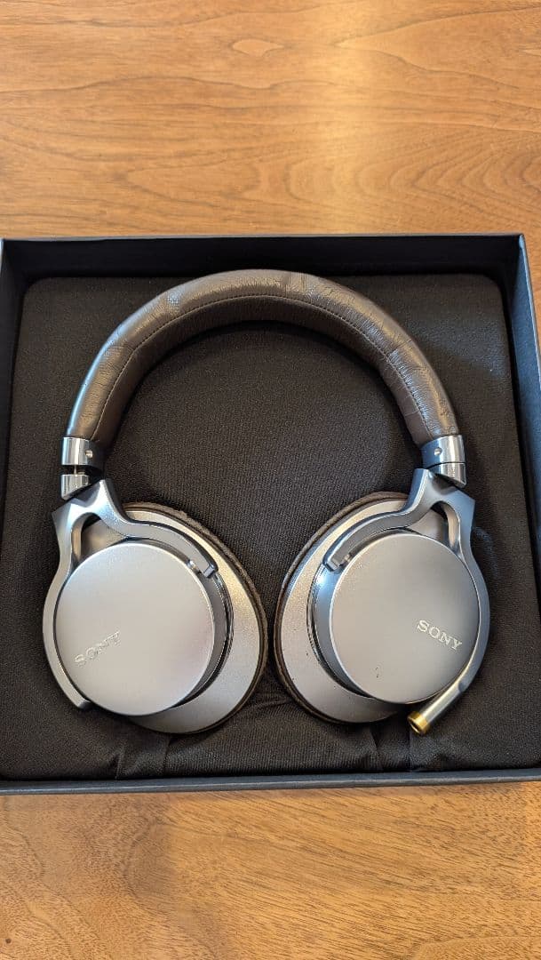 SONY MDR-1A ヘッドホン シルバー