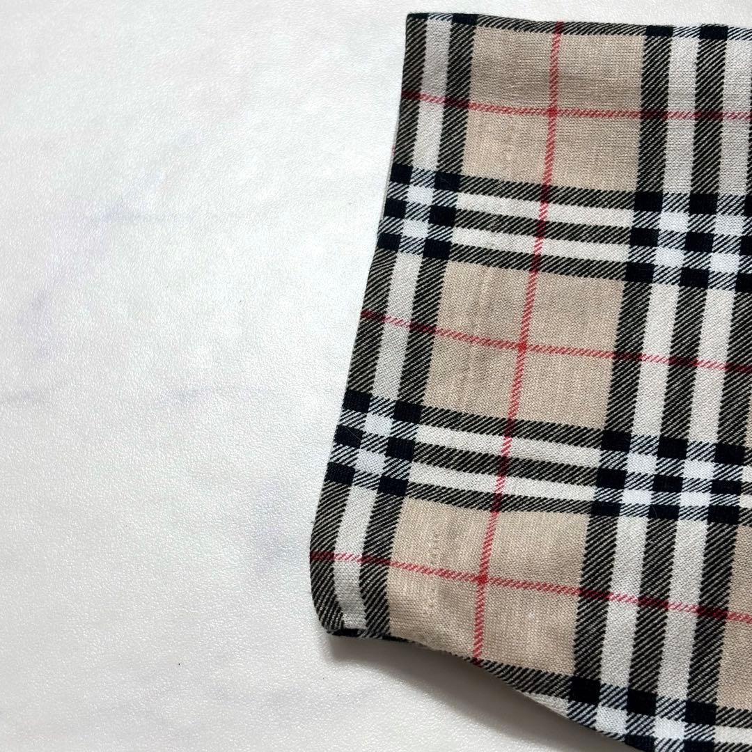 美品✨バーバリー ポロシャツ ノバチェック ホースロゴ 金ボタン ロゴ M