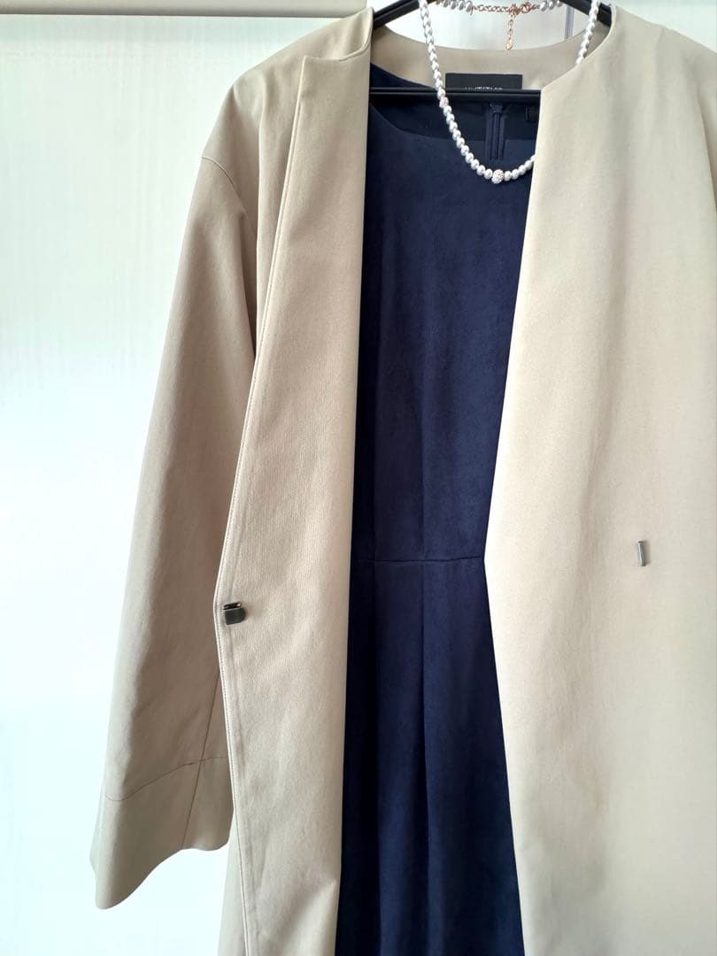 【新品】最終お値下げ！UNTITLED 撥水 トレンチコート L