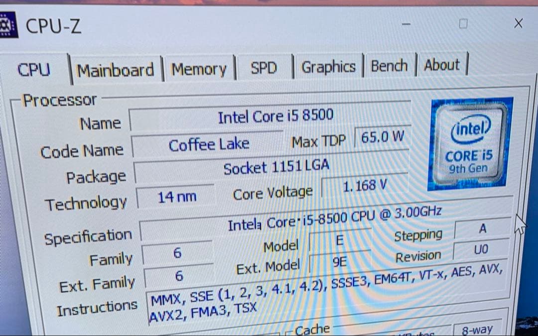 Windowsデスクトップ 2.5TB(SSD+HDD) i5-8500/GTX1060-6GB/BD/