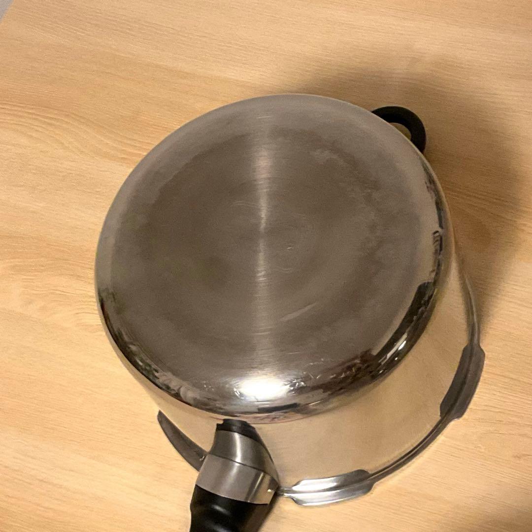 アサヒ軽金属 ゼロ活力鍋ZK 5.5L （蒸し器　重り　掃除棒付き）