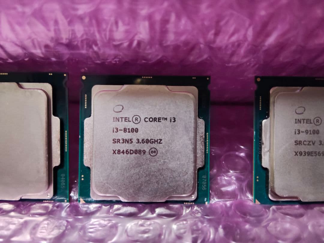 第8世代 第9世代CPU Core i3×9 Windows起動確認済 ＃183