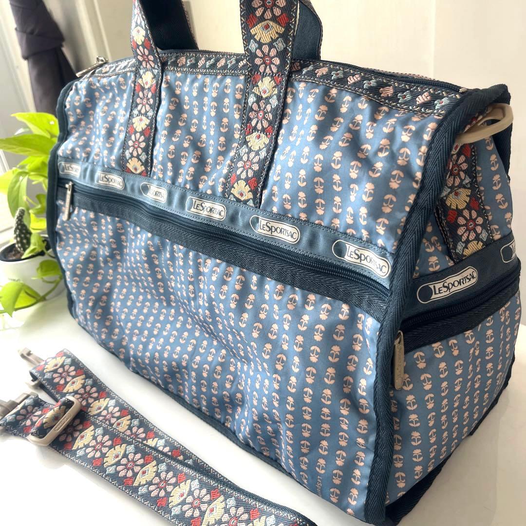 日本限定！レア！レスポートサック　ボストンバック　コレクターズエディション　花柄