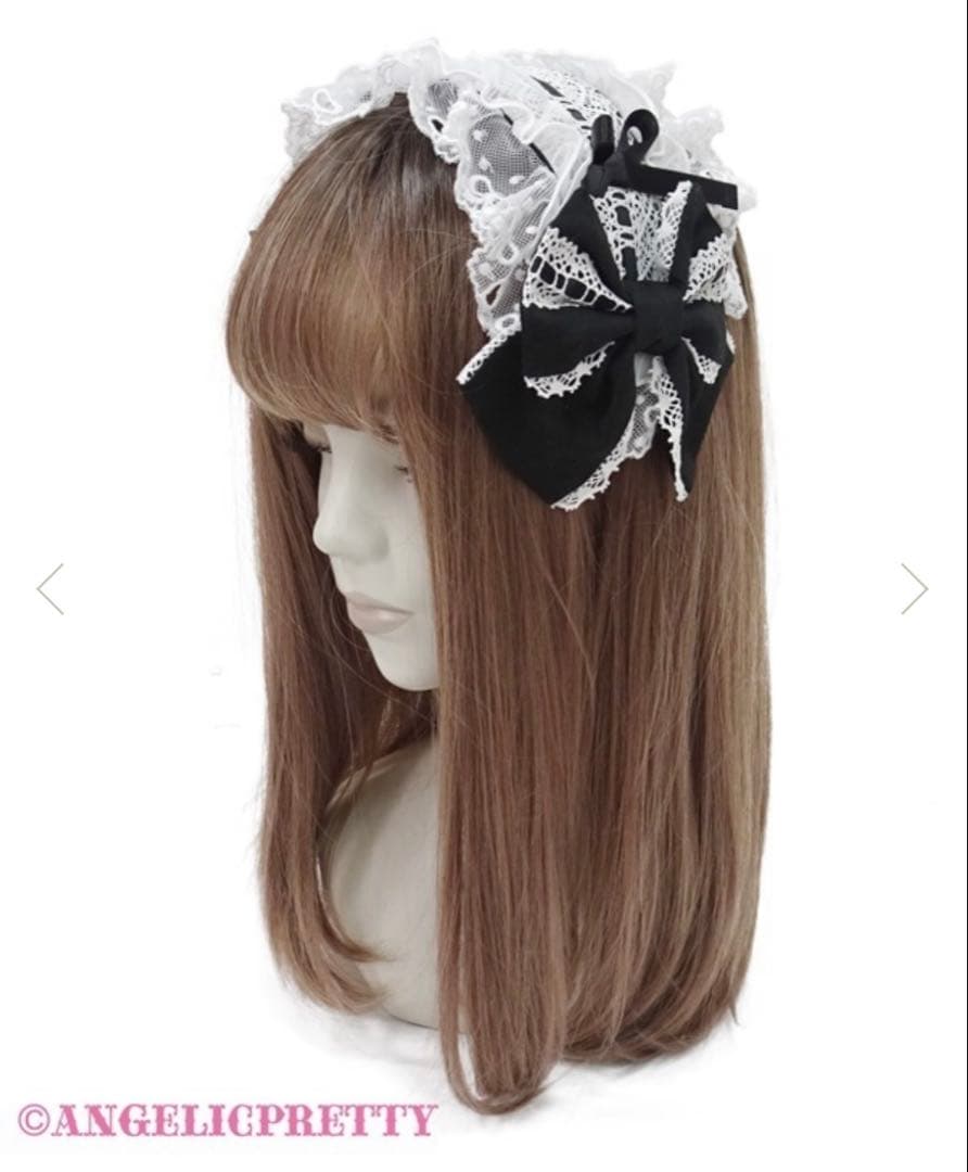Angelic Pretty Heart胸あて付スカート Heartカチューシャ