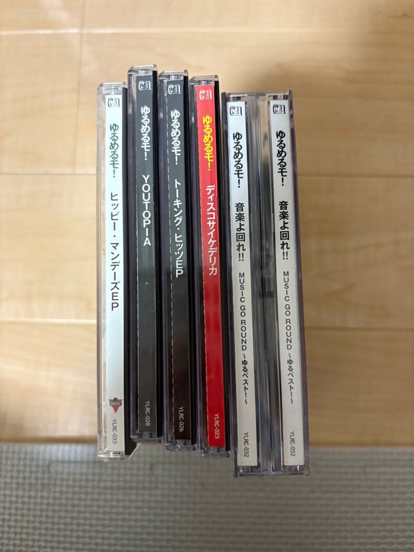 ゆるめるモ！　CD あのちゃんサイン　しふぉん　けちょん　ようなぴ