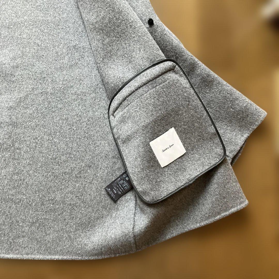 Spick and Span ウールミックスリバージャケット　美品