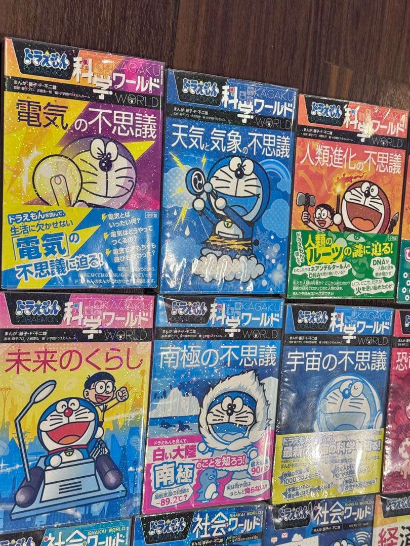 あ*姫様 ドラえもんの学びシリーズ全30冊　科学ワールド　社会ワールドほか　英語