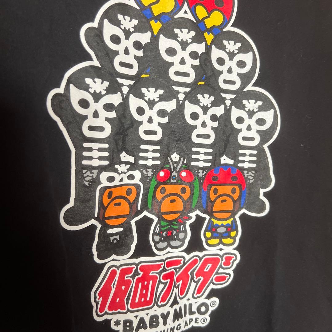 アベイシングエイプ✖️仮面ライダー　コラボTシャツ☆ベビーマイロ