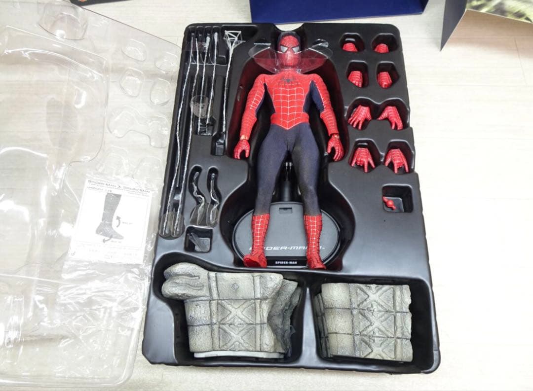 ロ*ー様 スパイダーマン3ムービー・マスターピース 1/6 フィギュアジャンク扱