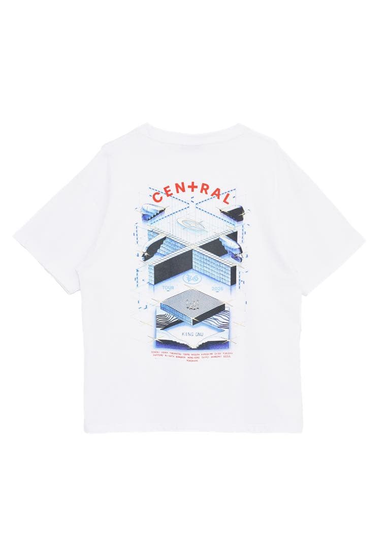 KING GNU セントラル　CENTRAL Tシャツ　白色　新品未開封