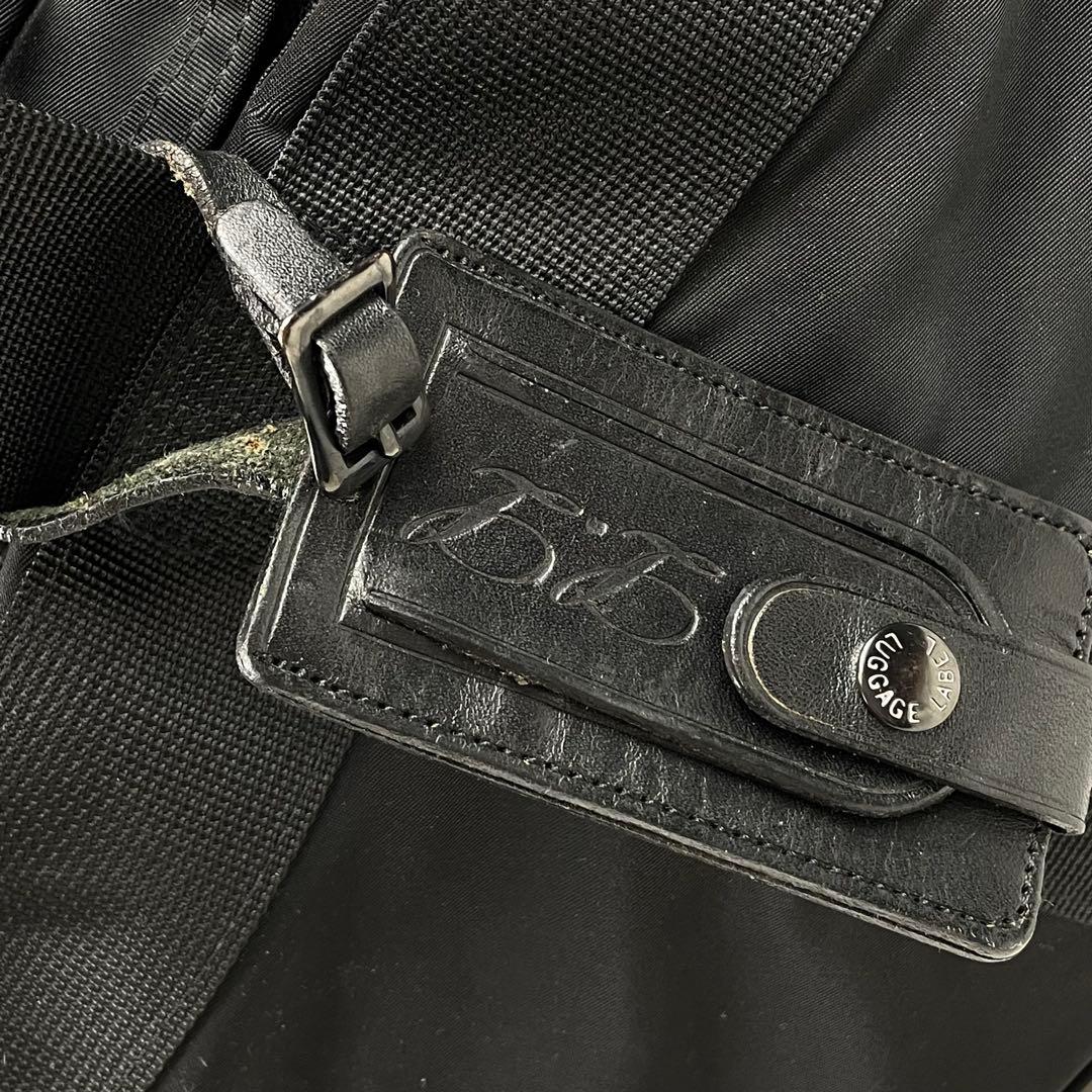 LUGGAGE LABEL TREK 3way ボストンキャリー　ブラック