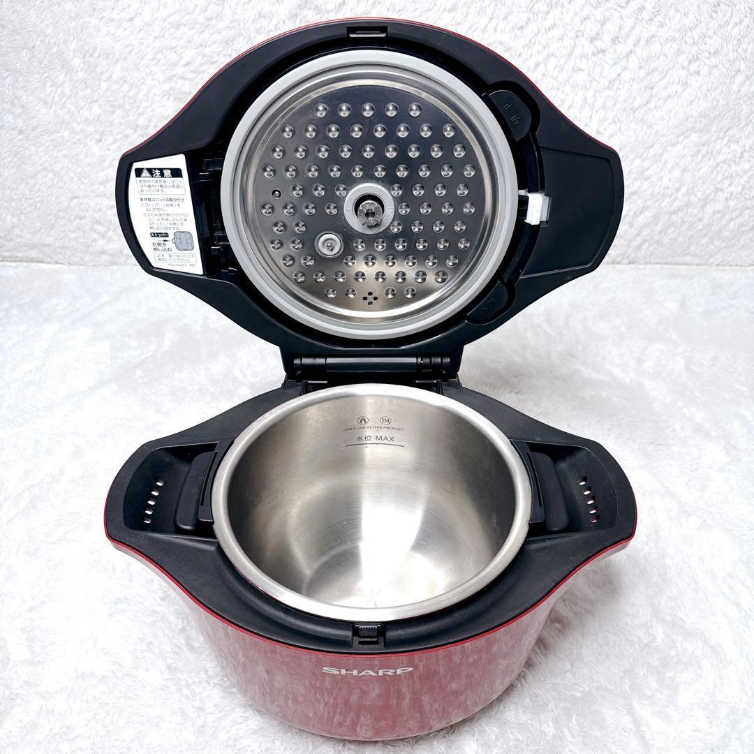 SHARP HEALSIO ヘルシオ ホットクック KN-HW24C-R