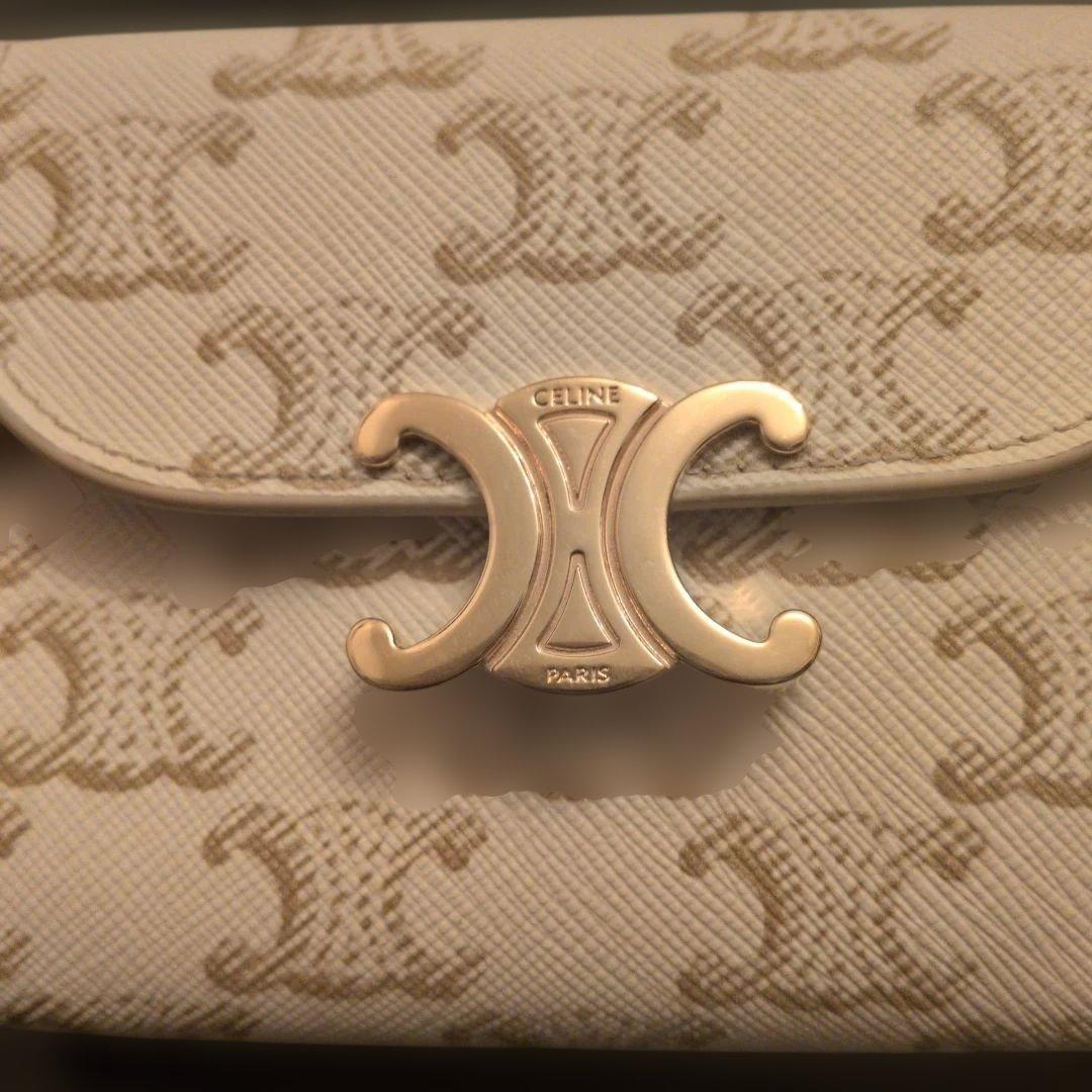 CELINE トリオンフ　三つ折り財布