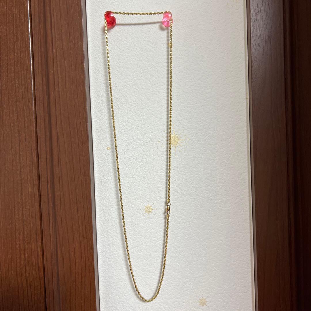 AVALANCHE 10k ロープチェーンネックレス 55cm