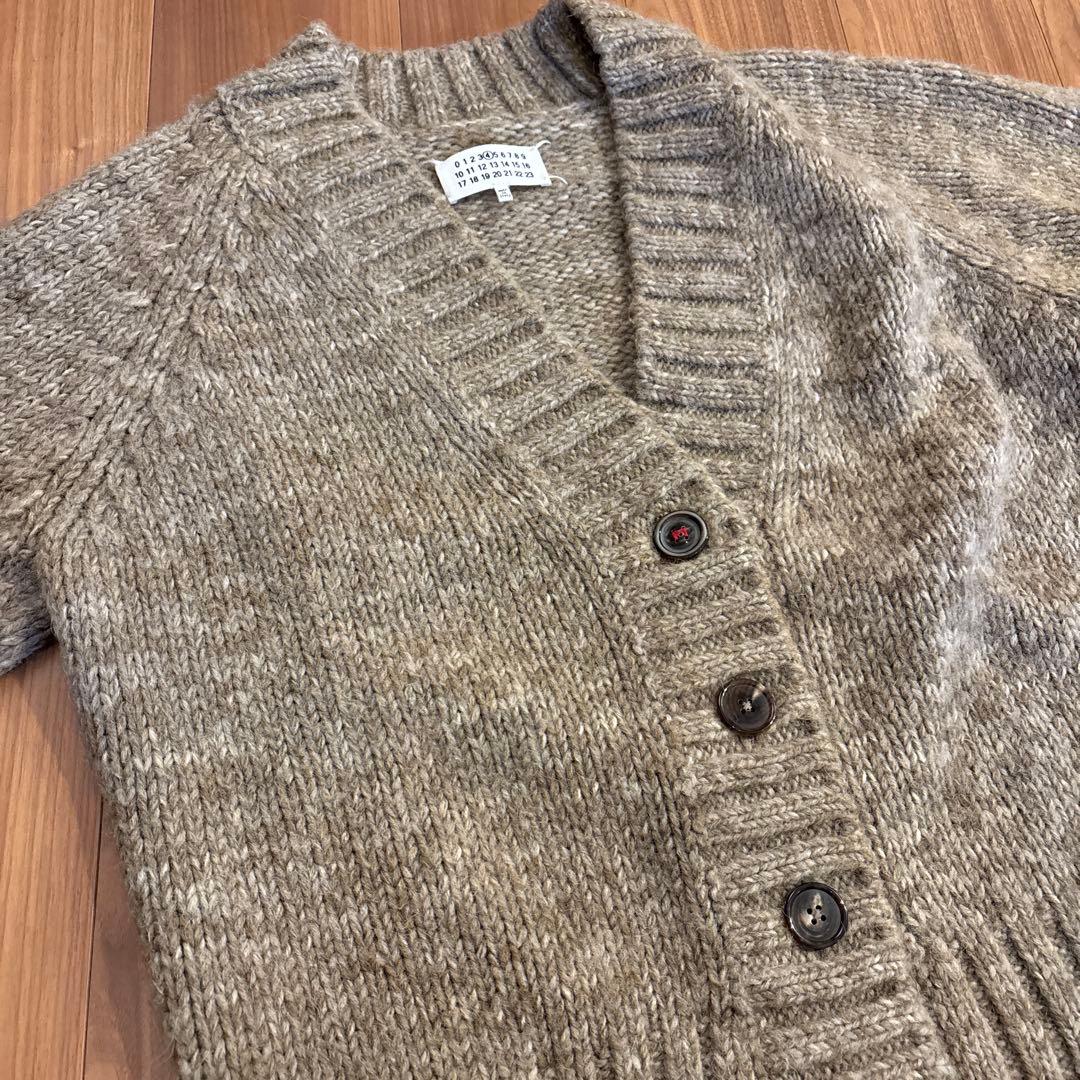 【Maison Margiela】完売品ウール混紡 カーディガン 長袖　XS