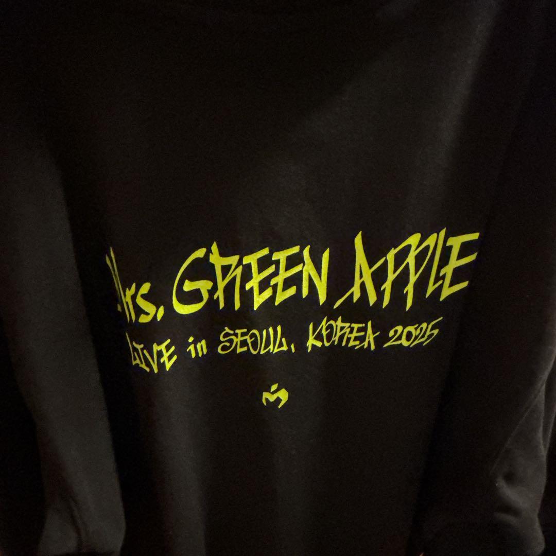 ろ*送様 ミセスグリーンアップル　韓国ライブ　ソウル　フーディー　XLサイズ