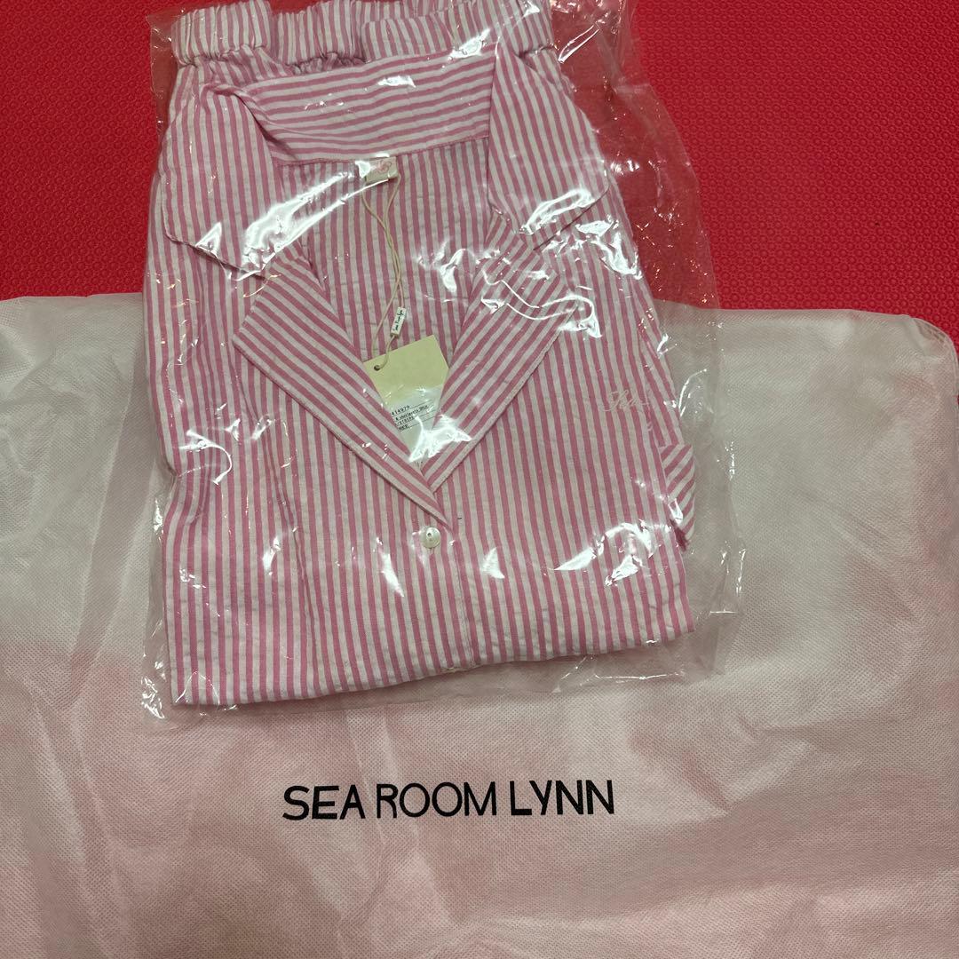SEA ROOM LYNN ハワイ ピンク ストライプ ルームウェアセット