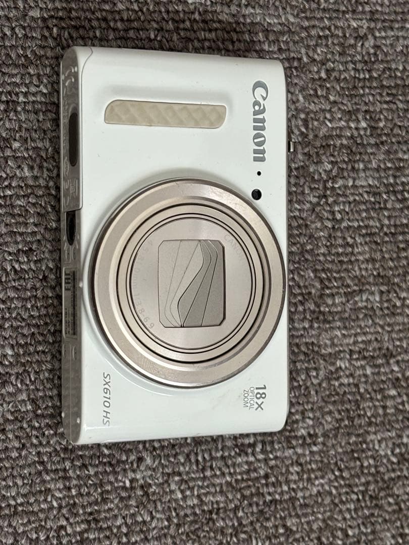 祝日特価　Canon PowerShot SX610 HS ホワイト　美品