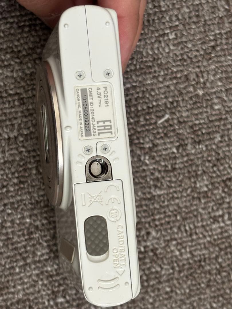 祝日特価　Canon PowerShot SX610 HS ホワイト　美品