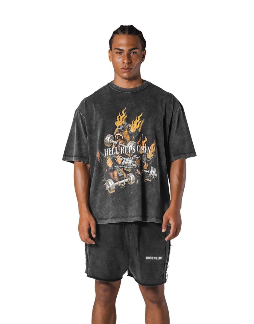 【新品】LYFT ドーベルマン　Tシャツ　ブラック　Lサイズ