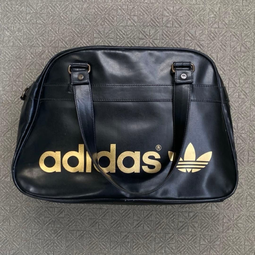 バッグ 1990s old adidas enamel mini boston bag