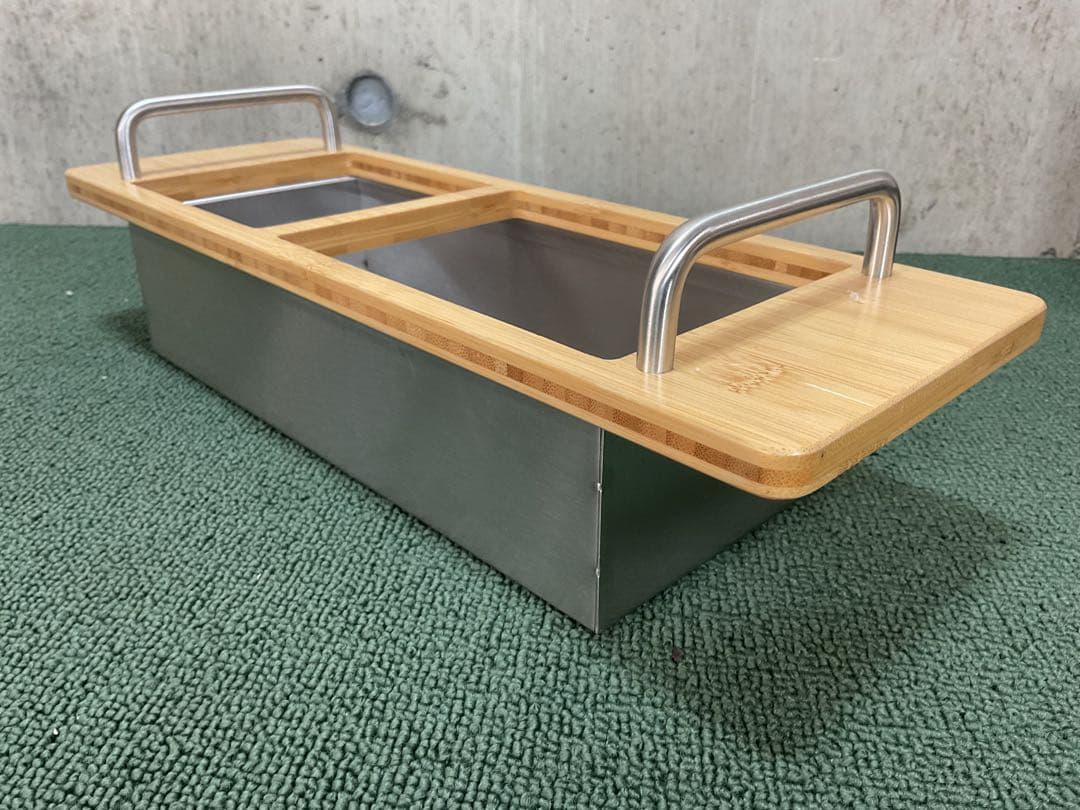 美品 ステンボックスハーフユニット ＆ 新品 スパイスボックス スノーピーク