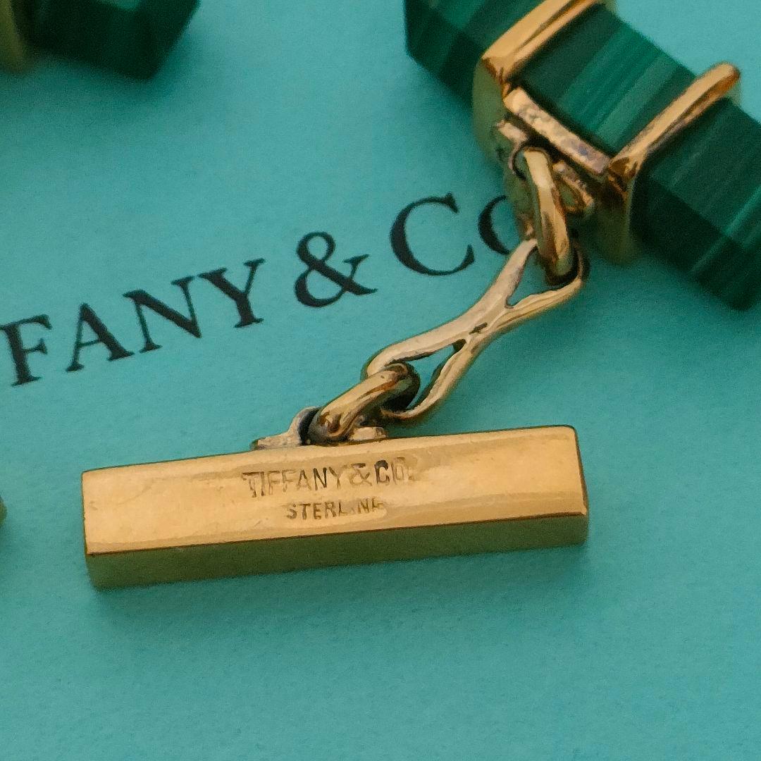 Tiffany & Co. マラカイト カフリンクス