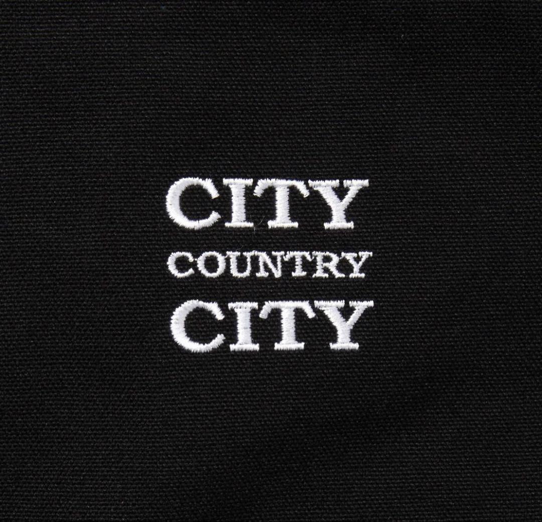 CITY COUNTRY CITY ブラック ジャケット