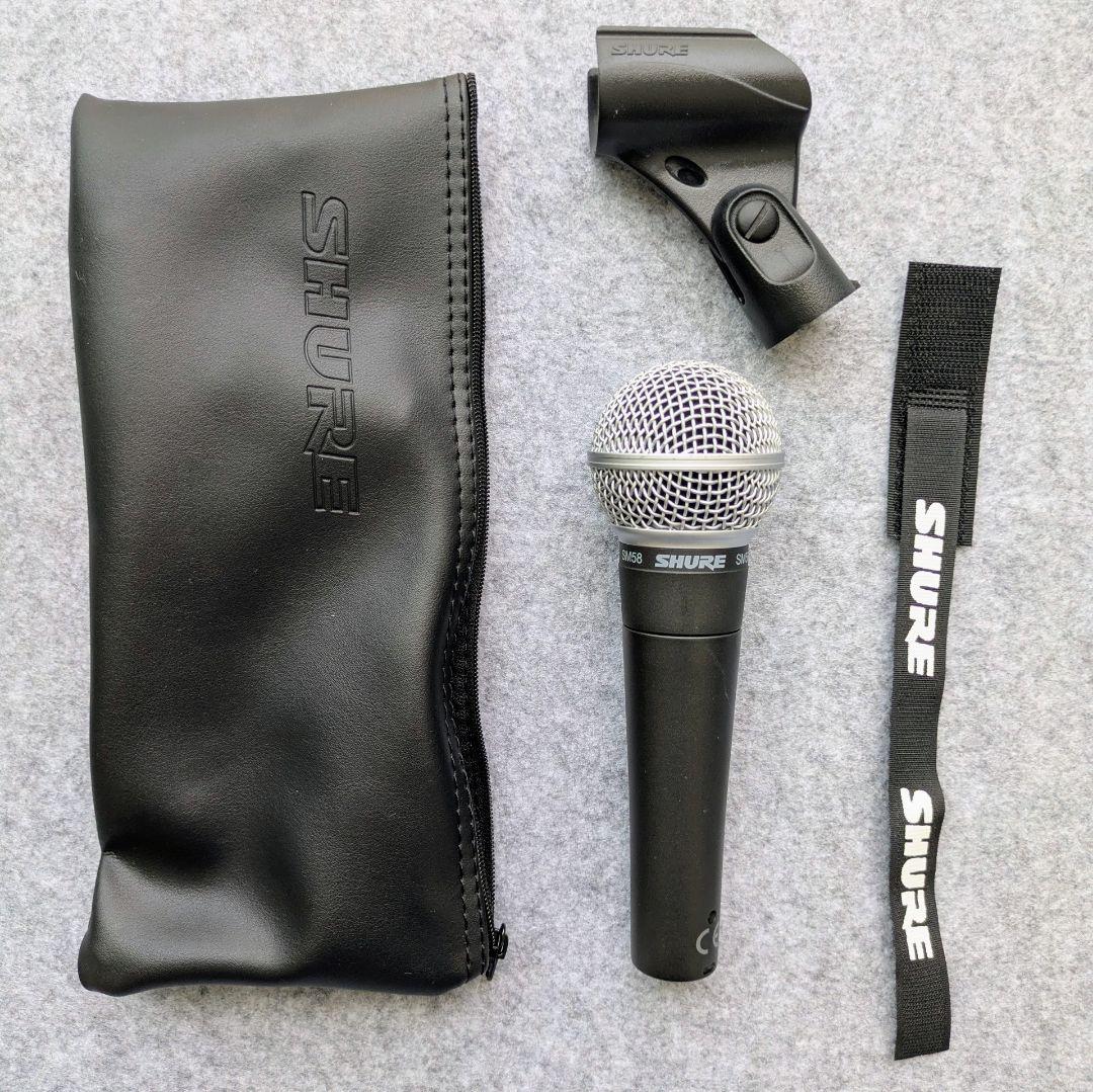SHURE SM58 シュアー ダイナミックマイクロフォン