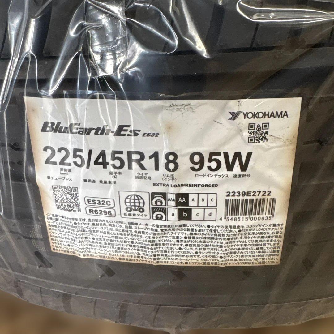タイヤ・ホイール Yokohama BluEarth E51 225/45R18 95W