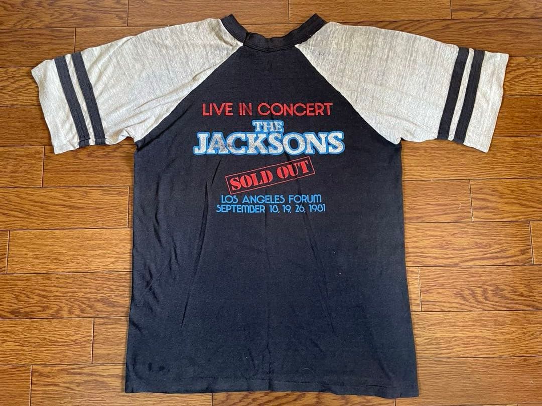 The Jacksons ツアー　Tシャツ 1981年　ジャクソンズ　ビンテージ
