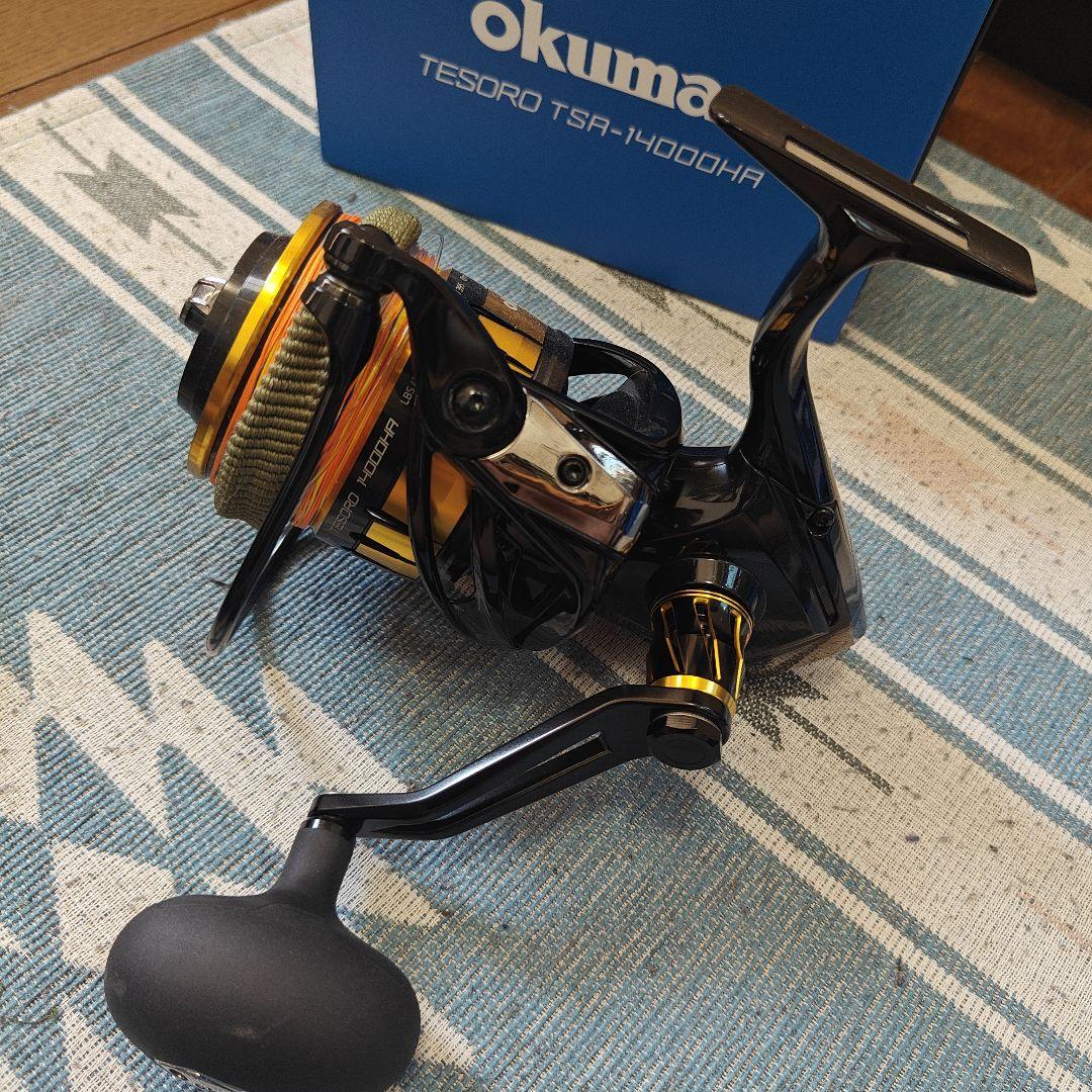 オクマ テソロ 14000 新品 未使用 ライン付き