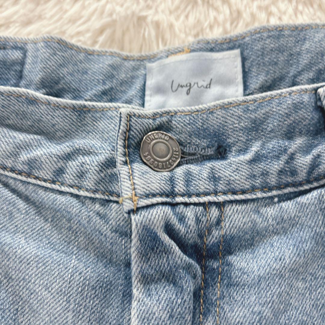 25SS ungrid ウエストタックカーブデニム 26