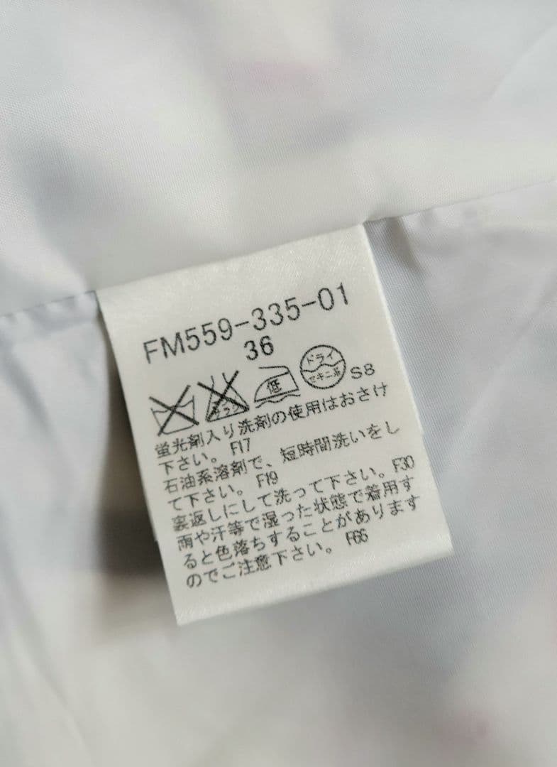 BURBERRY　BLUELABEL　バーバリーチェック柄フレアワンピース　３６
