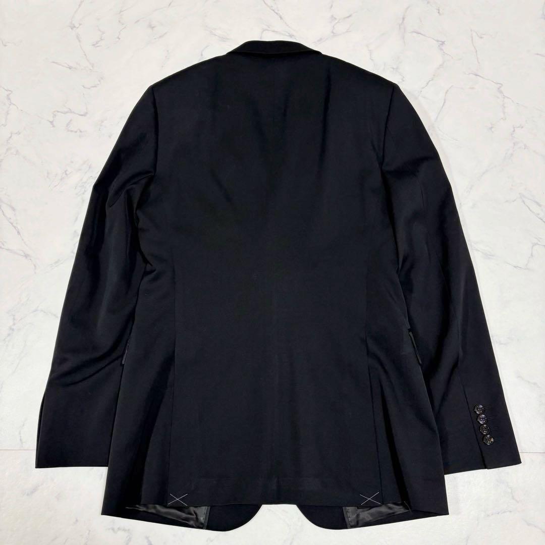 未使用極美品 バーバリーロンドン 正規品 セットアップ スーツ 48 L 黒