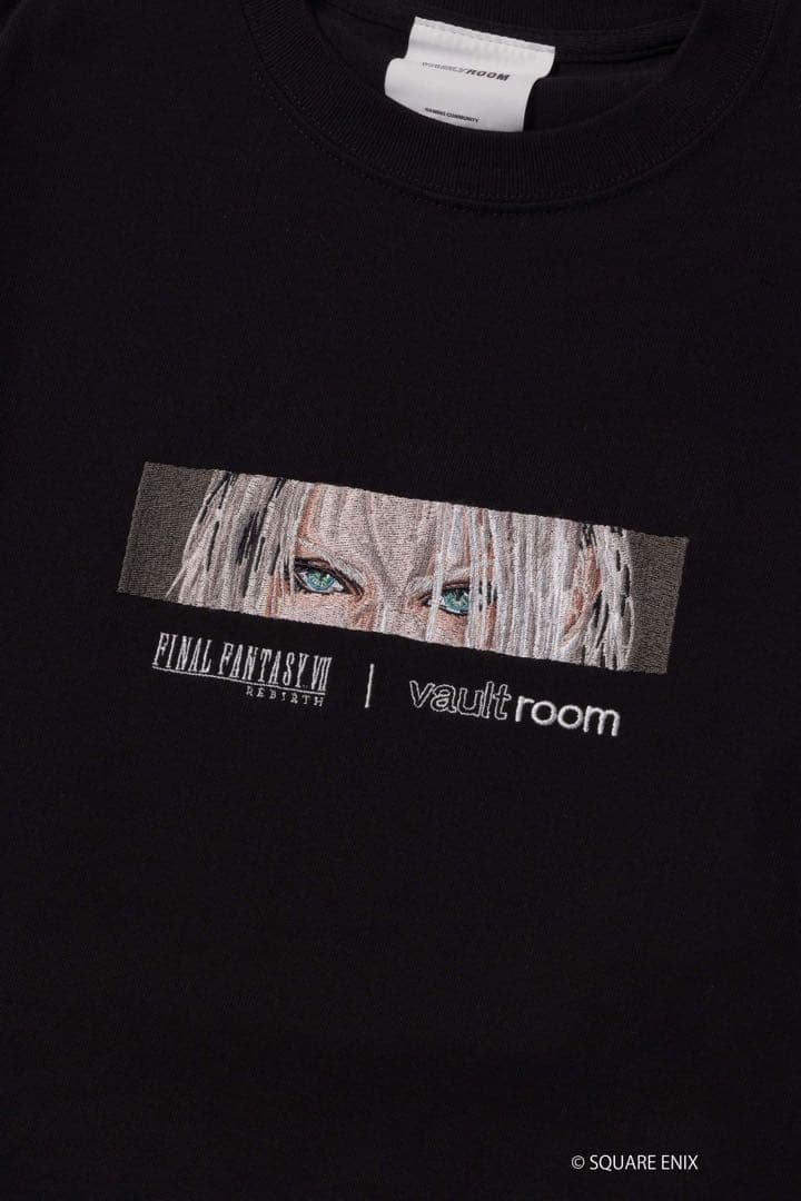 Mサイズ ボルトルーム FFⅦコラボTシャツ (セフィロス)ステッカー付き