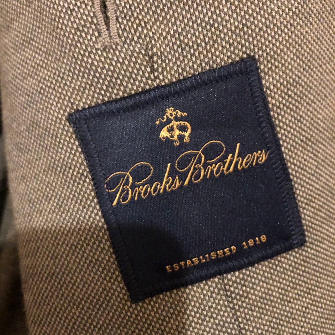 Brooks Brothers グレー ダブルブレスト テーラードS