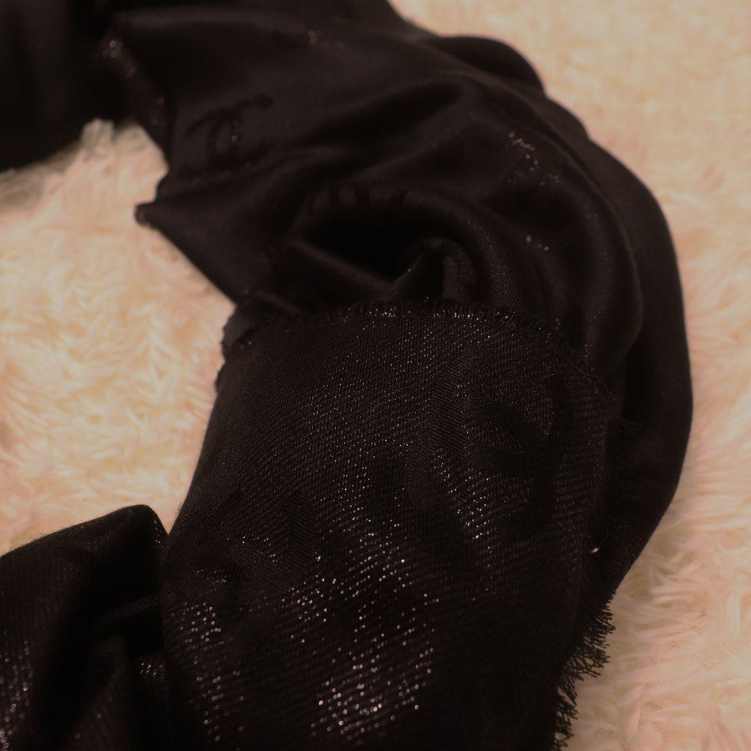 CHANEL ココマーク 総柄 大判ストール マフラー シャネル