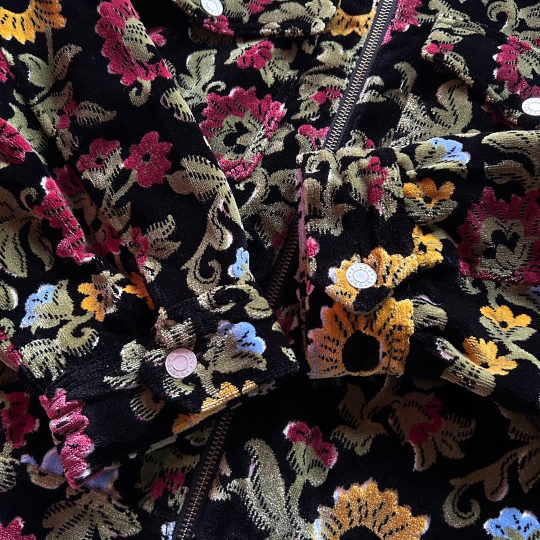 STUSSY FLORAL JACQUARD ジャケット