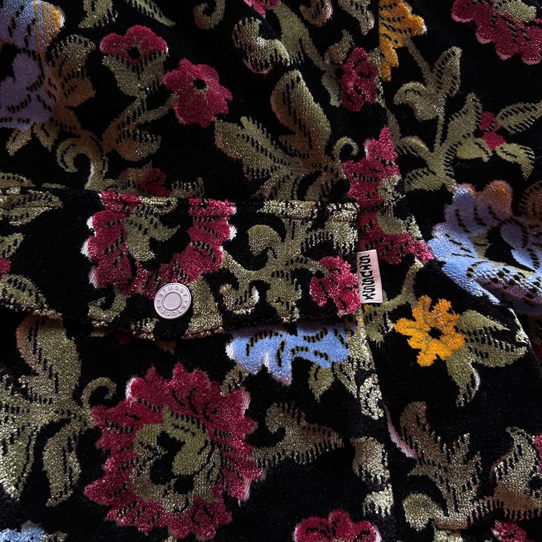 STUSSY FLORAL JACQUARD ジャケット