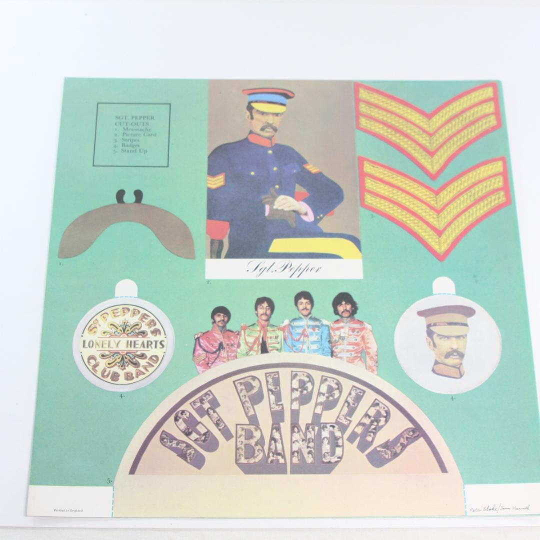 英LP The Beatles Sgt. Pepper's UK盤 Stereo