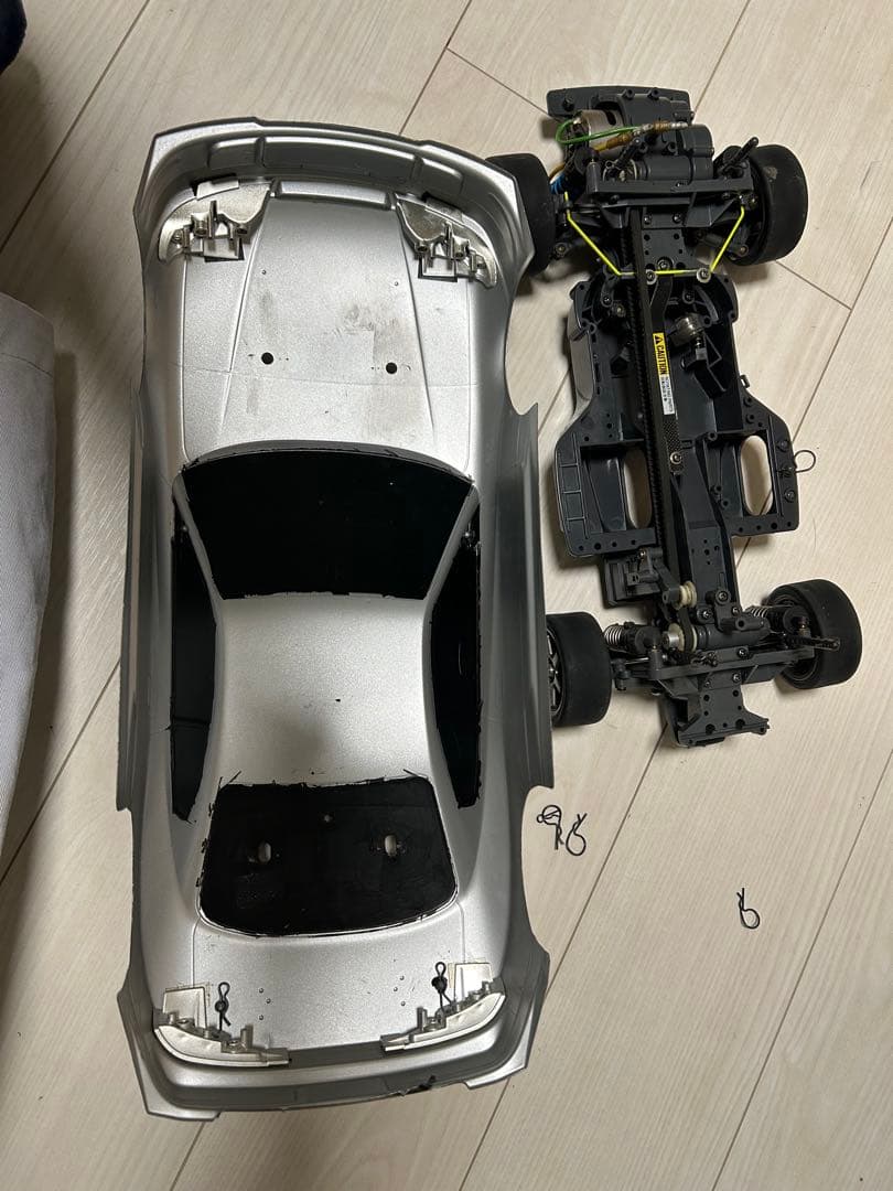 タミヤ TA03F ラジコン　S15 ボディー　価格交渉OK ベースや部品取りに